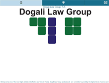 Tablet Screenshot of dogalilaw.com